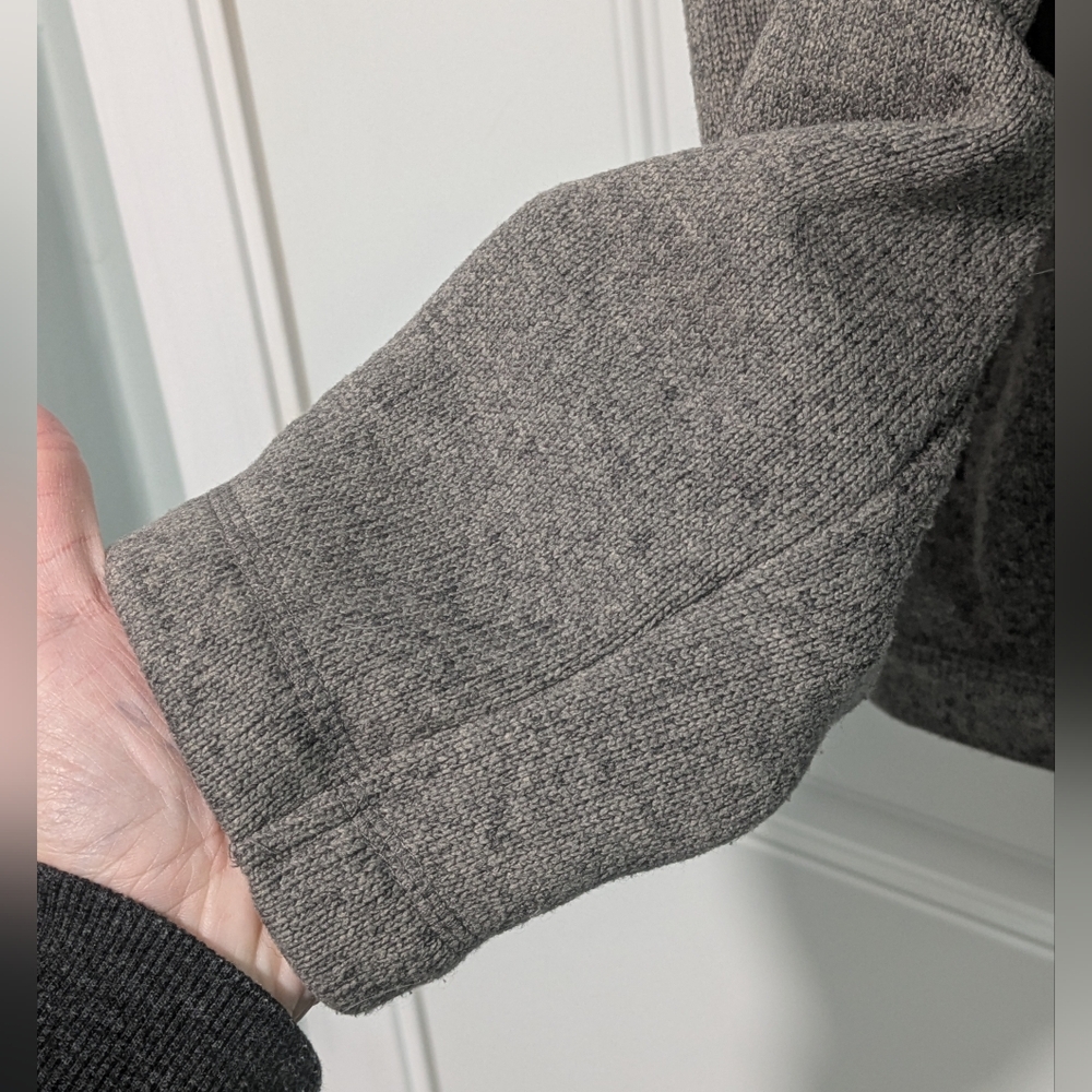 **2/$20 SALE - Woods Charcoal Gray Full-Zip Jacket - Picture 4 of 6